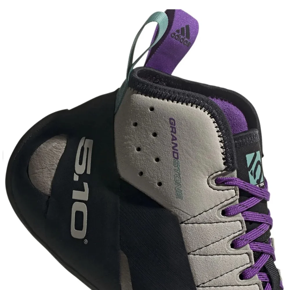Adidas Grandstone men’s 5.10 Climbing Shoes Gray Purple Size 9 - Picture 5 of 13